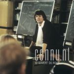 1980 Albert Wast gastcollege Photo: Govert de Roos/Connu